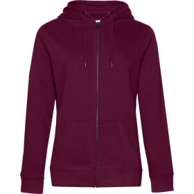 B&C | QUEEN Zipped Hood_° - Damen Kapuzen Sweatjacke