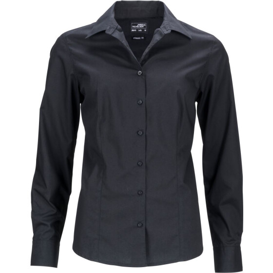 Daiber | JN 641 - Popeline Business Bluse langarm