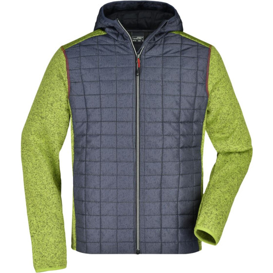 Daiber | JN 772 - Herren Strick Hybrid Jacke