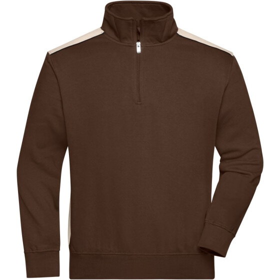 James & Nicholson | JN 868 - Workwear Sweater 1/2 Zip - Color