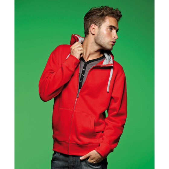 Daiber | JN 963 - Herren Kapuzen Sweatjacke "Lifestyle"