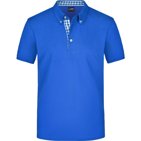 Daiber | JN 964 - Herren Button-Down Piqué Polo