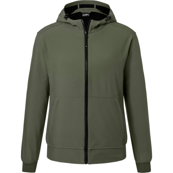 Daiber | JN 1146 - Herren 2-Lagen Kapuzen Softshell Jacke