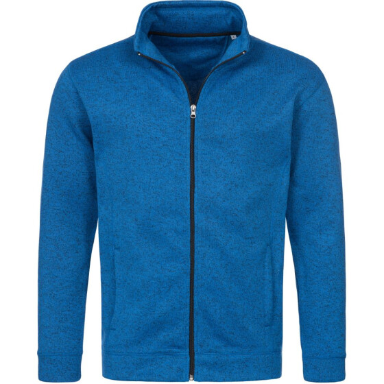Stedman | Knit Fleece Jacket Men - Herren Strickfleece Jacke