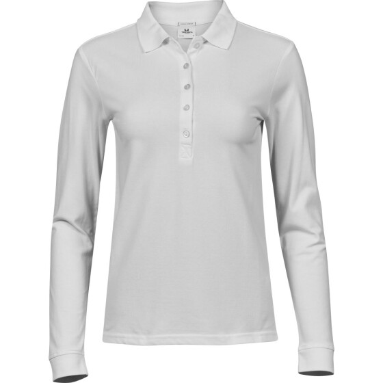 Tee Jays | TJ 146 - Damen Luxus Stretch Piqué Polo langarm