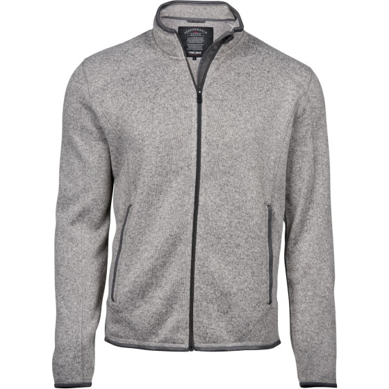 Tee Jays | TJ 9615 - Herren Melange Strickfleece Jacke