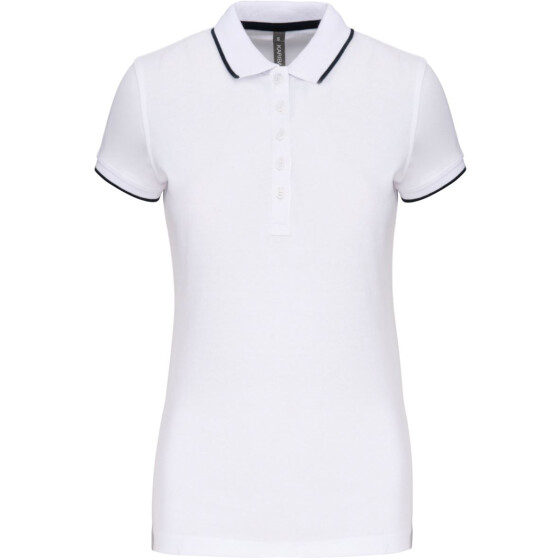 Kariban | K 252 - Damen Kontrast Piqué Polo