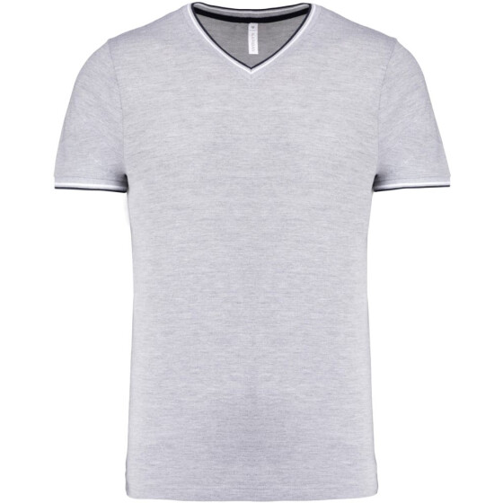 Kariban | K 374 - Herren Piqué V-Ausschnitt T-Shirt