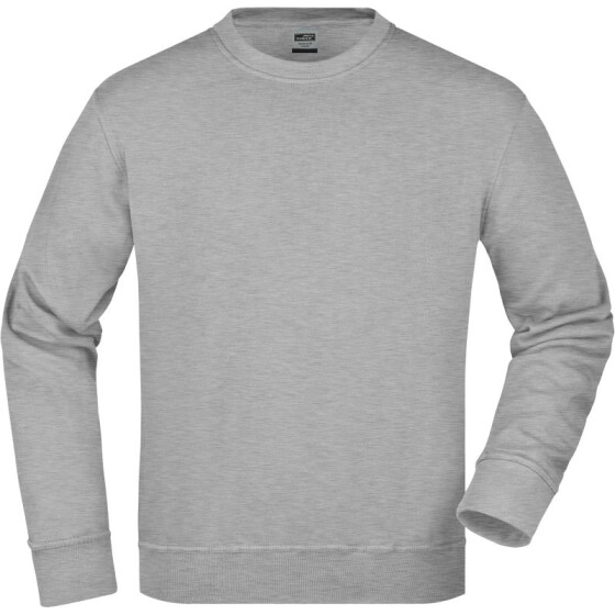 James & Nicholson | JN 840 - Workwear Sweater (grey heather / L)