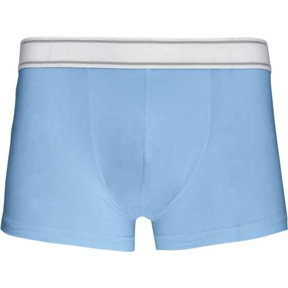 Kariban | K800 - Herren Boxer Shorts (sky blue / XXL) mit Druck bis 28x10cm