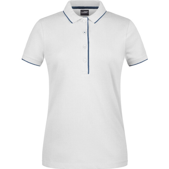 Daiber | JN 727 - Damen Piqué Polo Stripe