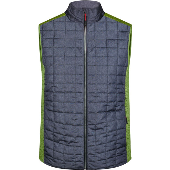 Daiber | JN 740 - Herren Hybrid Strickfleece Gilet