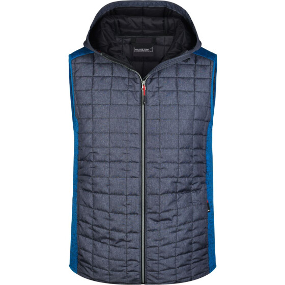 Daiber | JN 768 - Herren Hybrid Strickfleece Gilet