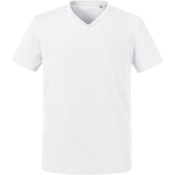 Russell | 103M - Herren Bio V-Ausschnitt T-Shirt