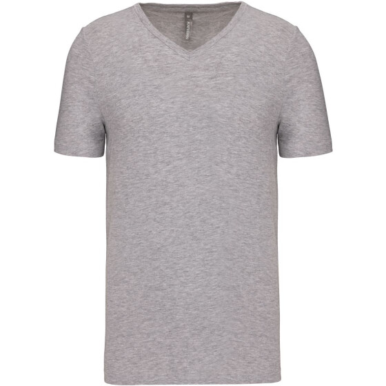 Kariban | K 3014 - Herren V-Ausschnitt Stretch T-Shirt