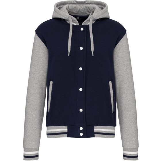 Kariban | K 4003 - Unisex Kapuzen College Jacke "Teddy"