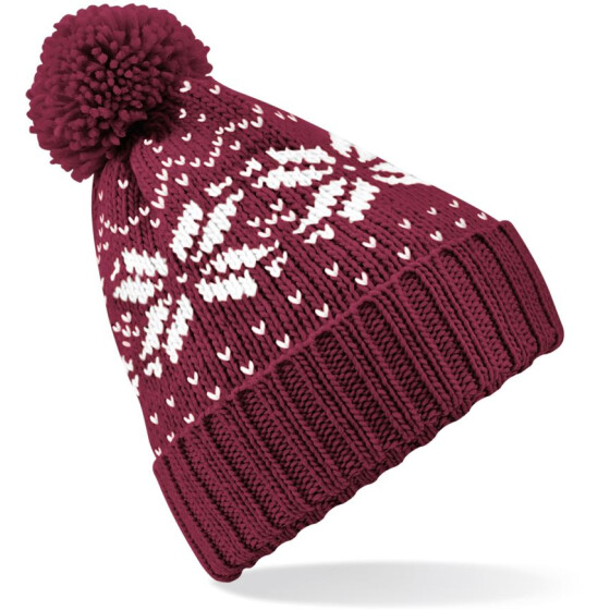 Beechfield | B 456 - Fair Isle Snowstar® Beanie