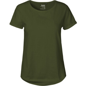 Neutral | O80012 - Damen Bio T-Shirt mit Umschlag