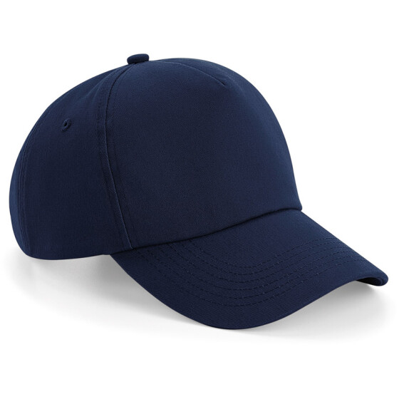 Beechfield | B25 - 5 Panel Kappe "Authentic" (french navy / onesize) mit Druck bis 8x6cm