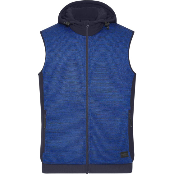 Daiber | JN 1848 - Wattiertes Herren Hybrid Strickfleece Gilet