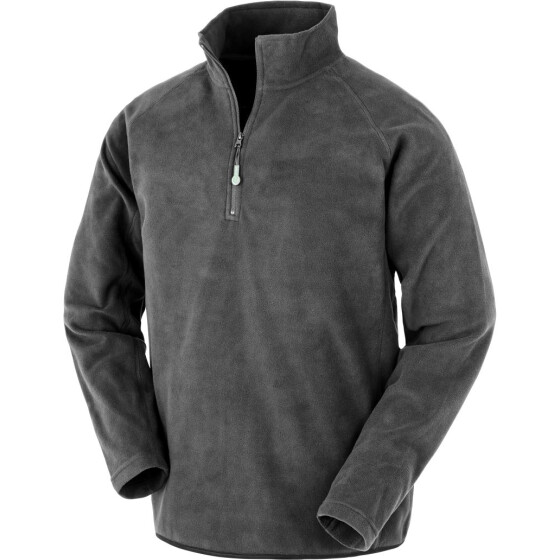 Result Recycled | R 905X - Microfleece Pullover mit 1/4 Zip