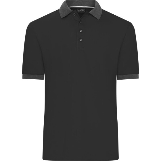 Daiber | JN 1304 - Herren Kontrast Piqué Polo