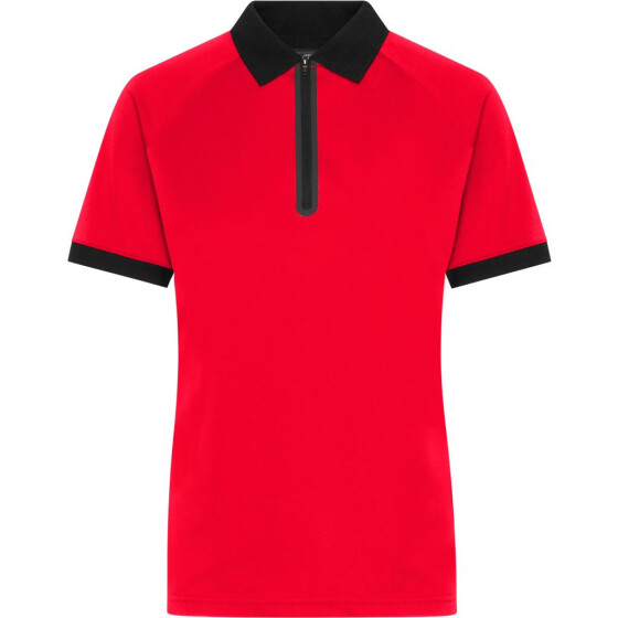 Daiber | JN 1307 - Damen Piqué Polo mit Zip